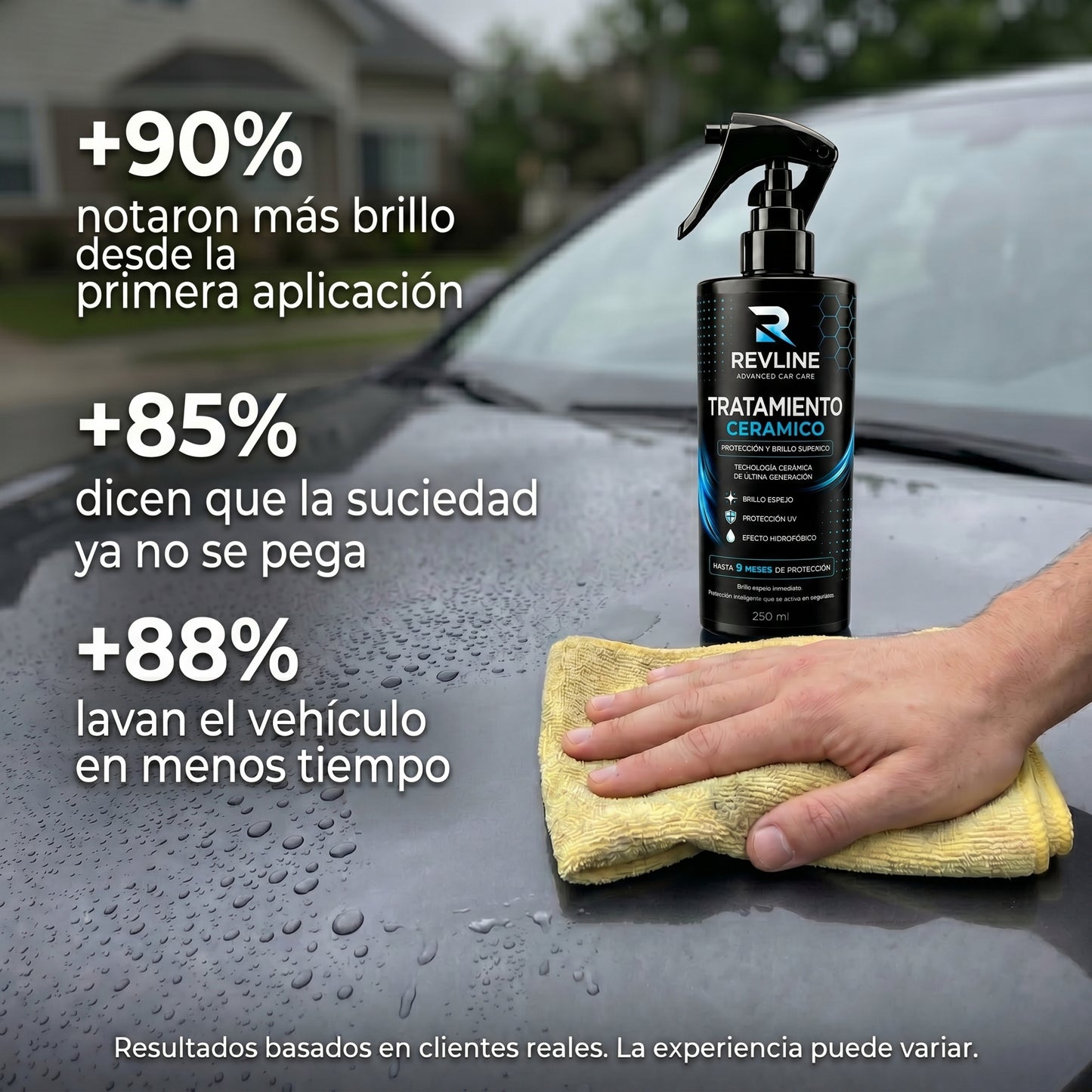 Revline | Protección cerámica con efecto hidrofóbico