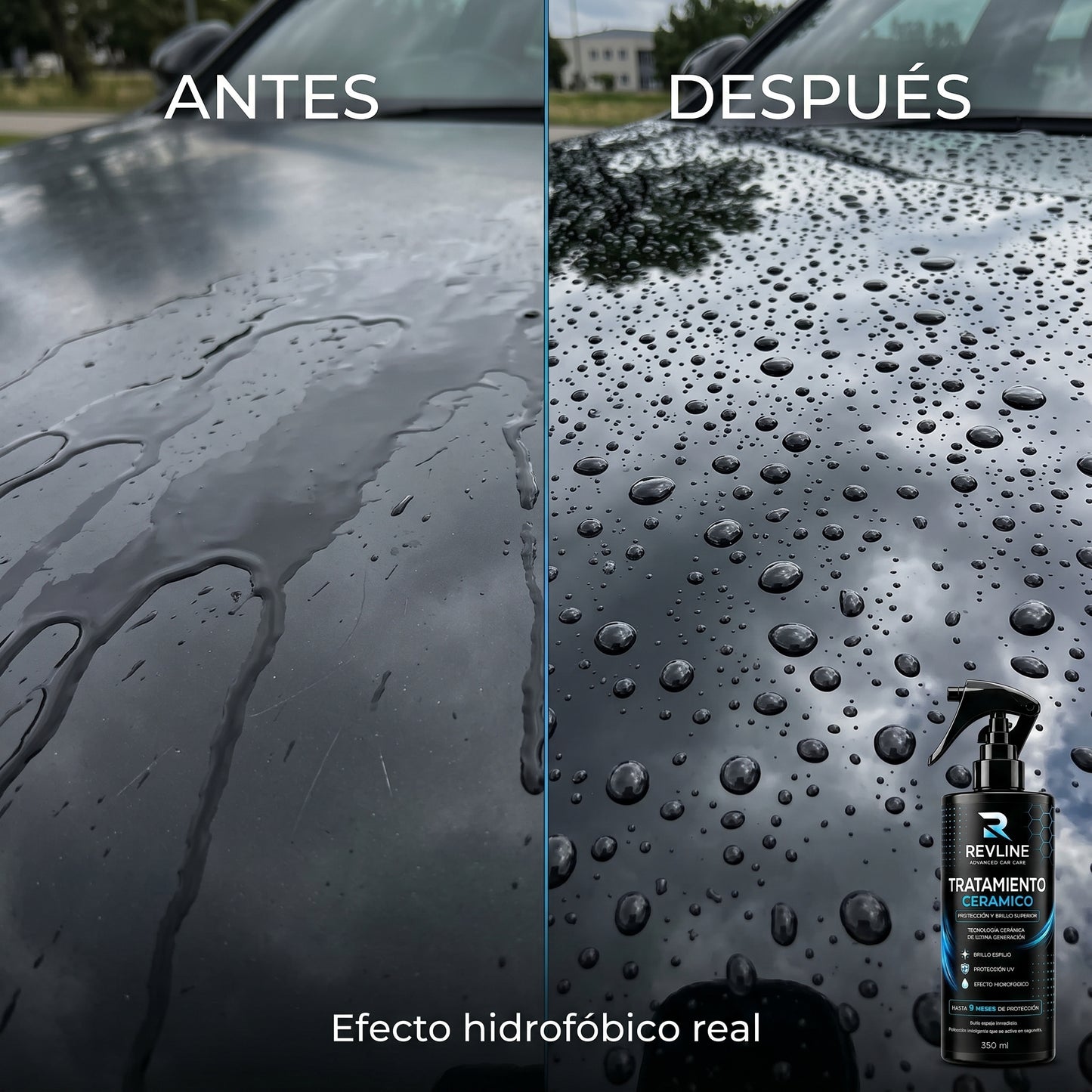 Revline | Protección cerámica con efecto hidrofóbico
